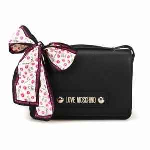 Grainy leather effect shoulder bag